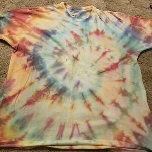 Hanes Multicolor Tie-Dye Shirt